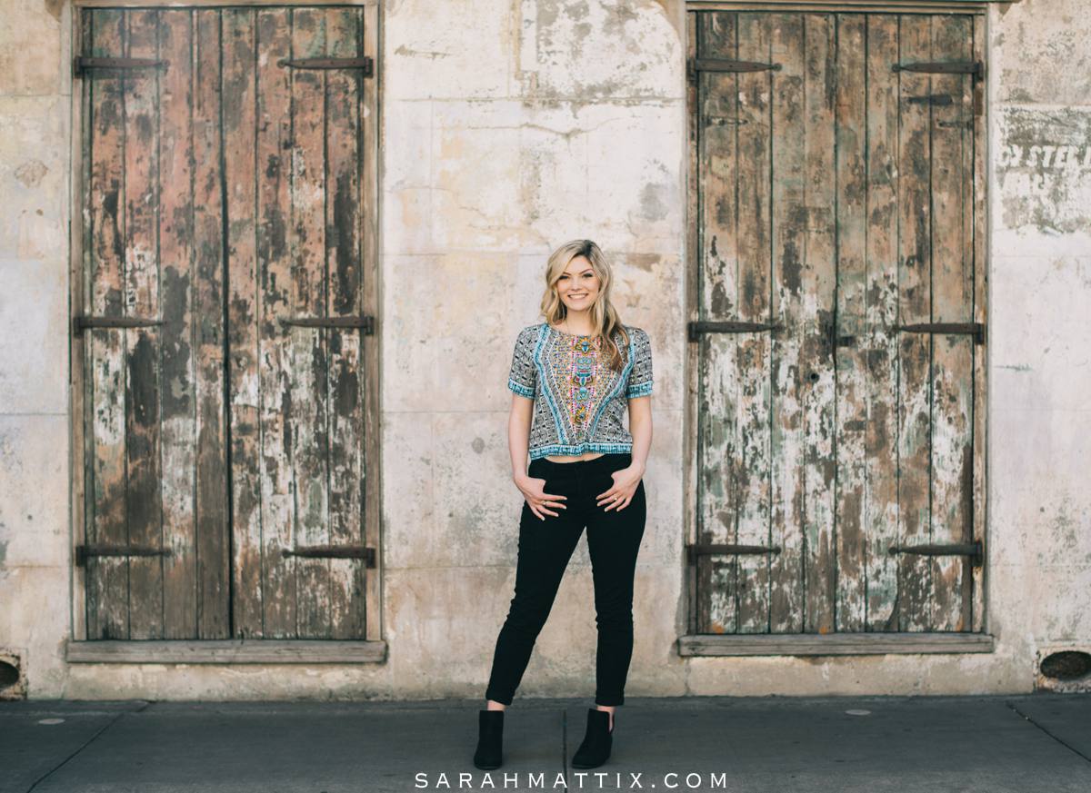 Paige's French Quarter senior session